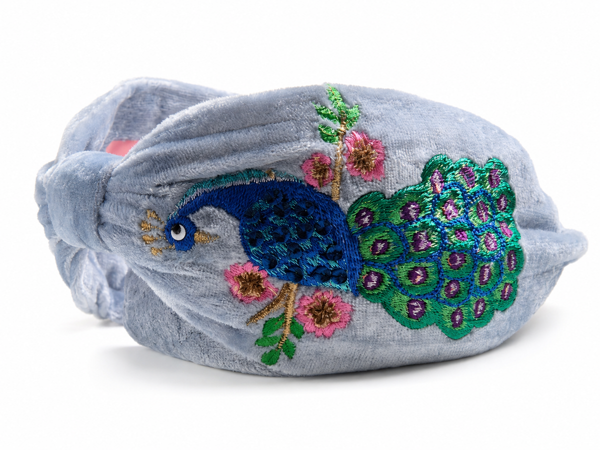 Peacock Garden Headband