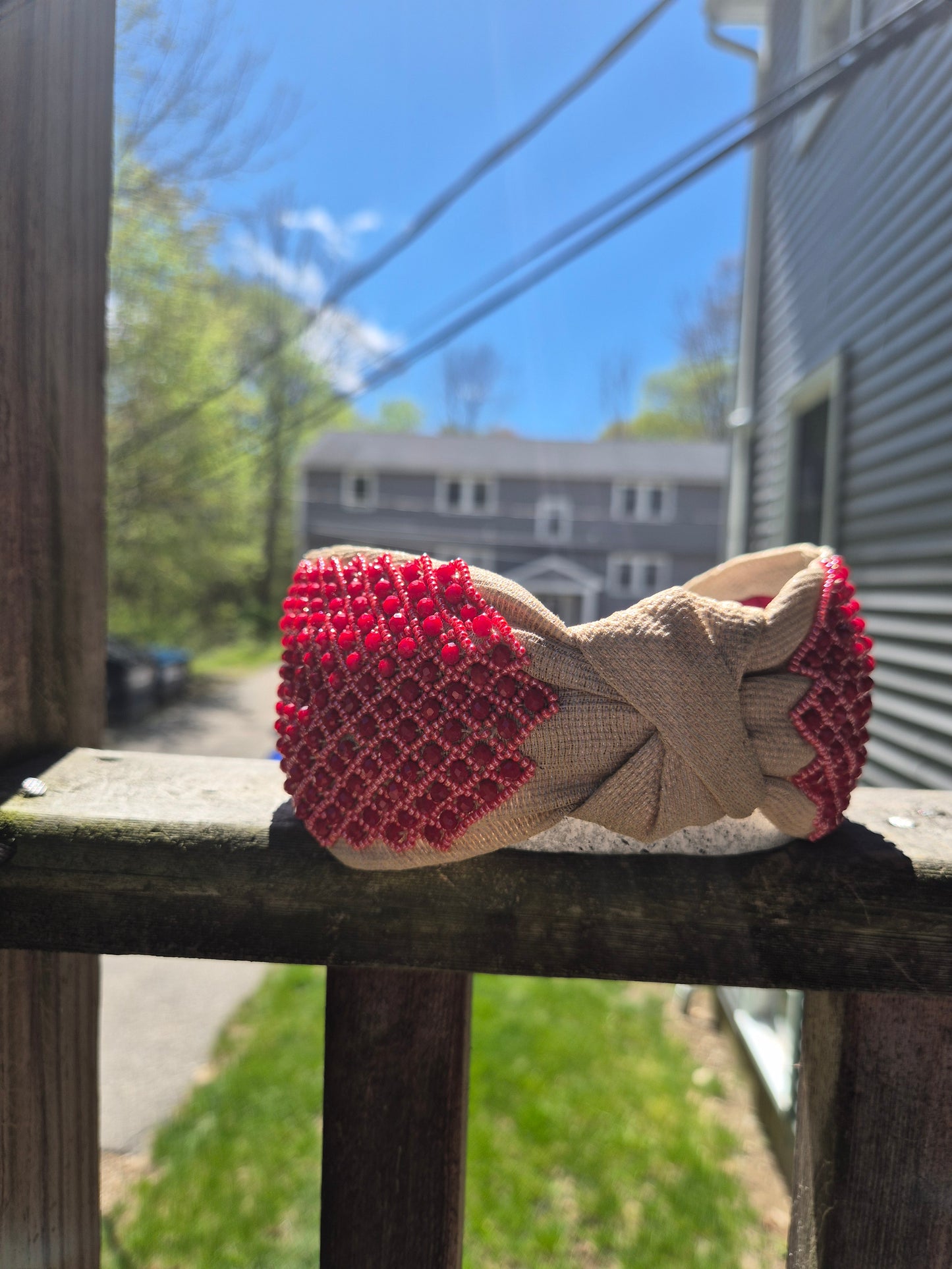 Red Drops Headband