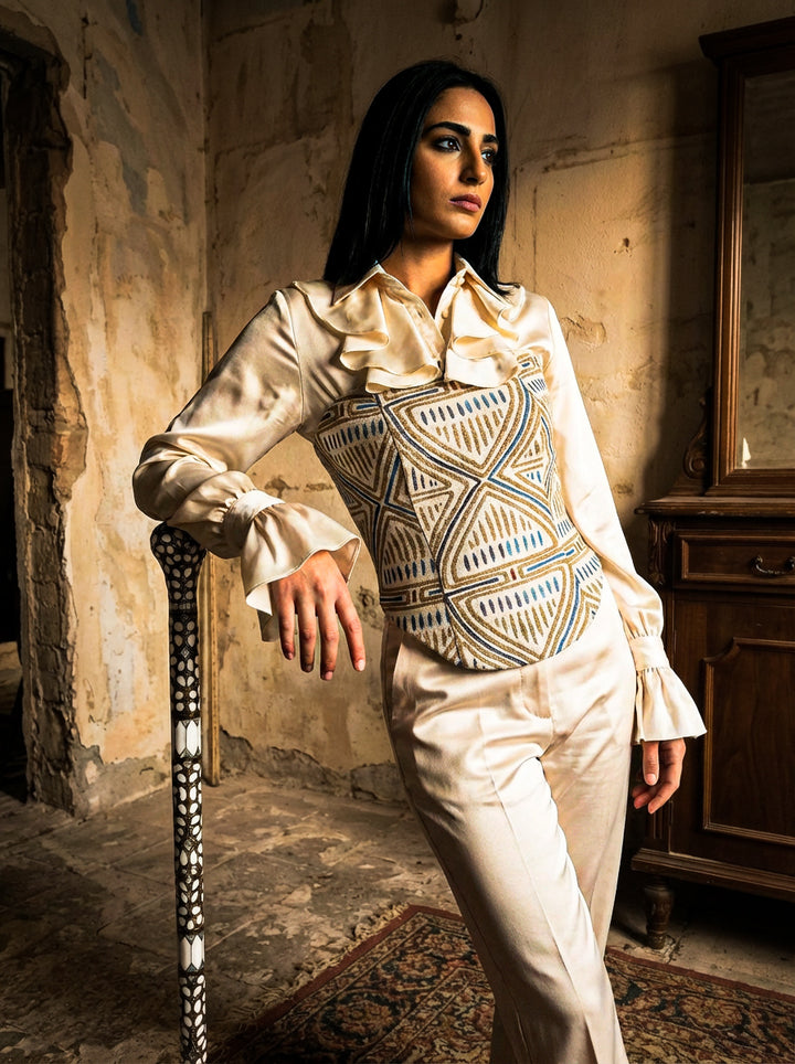 Hourglass Tapestry Corset