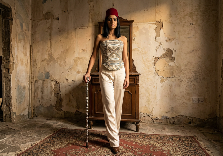 Hourglass Tapestry Corset