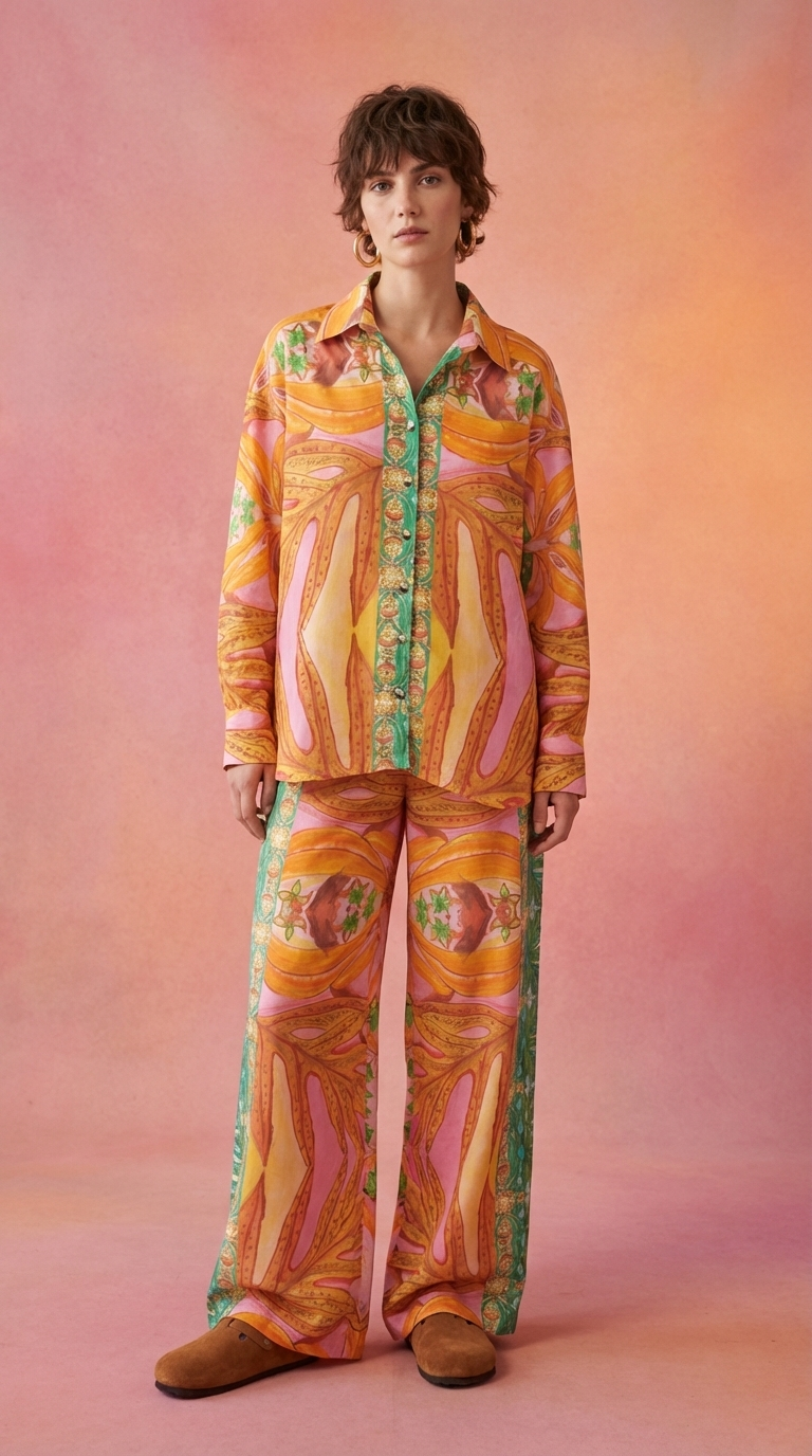 Original Canvas Print Trousers