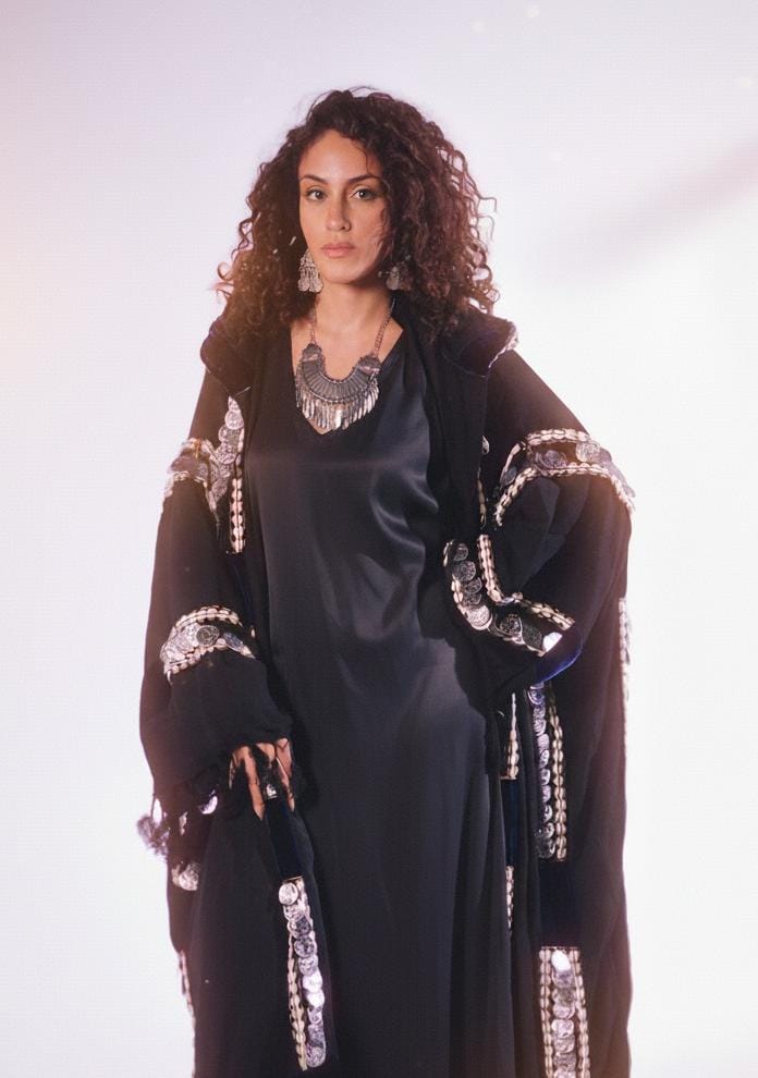 Embellished Egyptian Jalabiya Coat