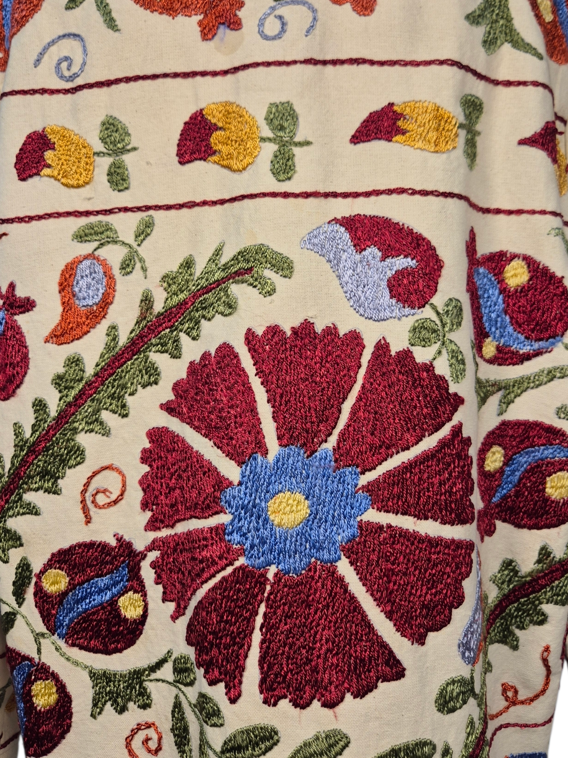 Floral  short Suzani Jacket