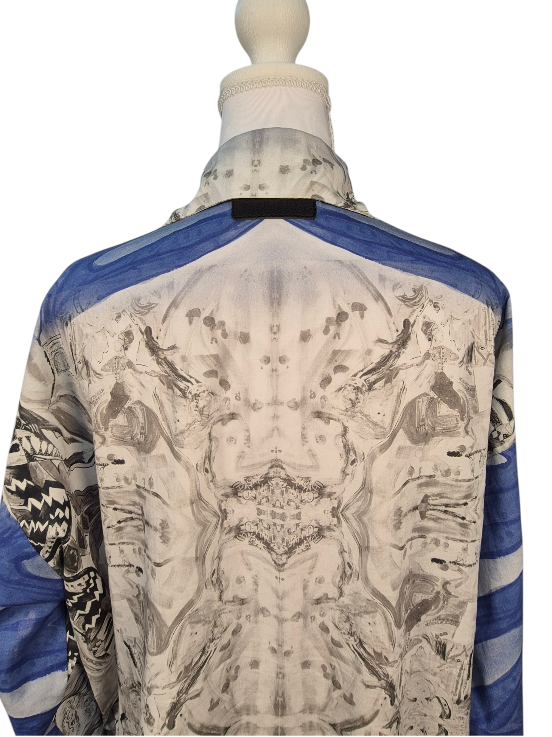 Original Canvas Blue Print Shirt