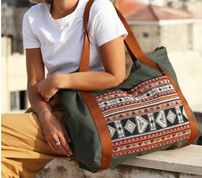 Travel Bag - Red Khaki