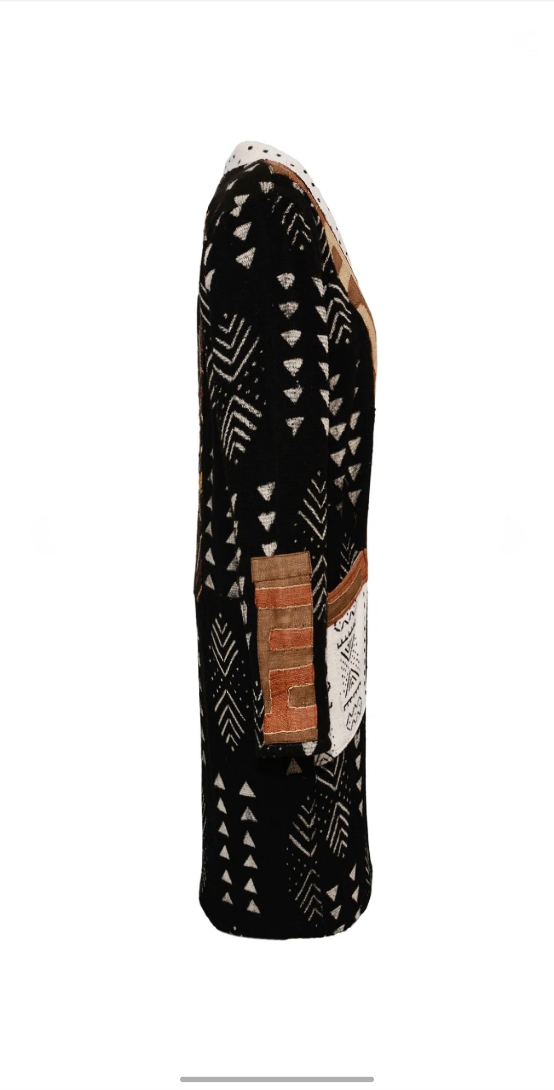 African Mud Cloth Hand Weaving jacket