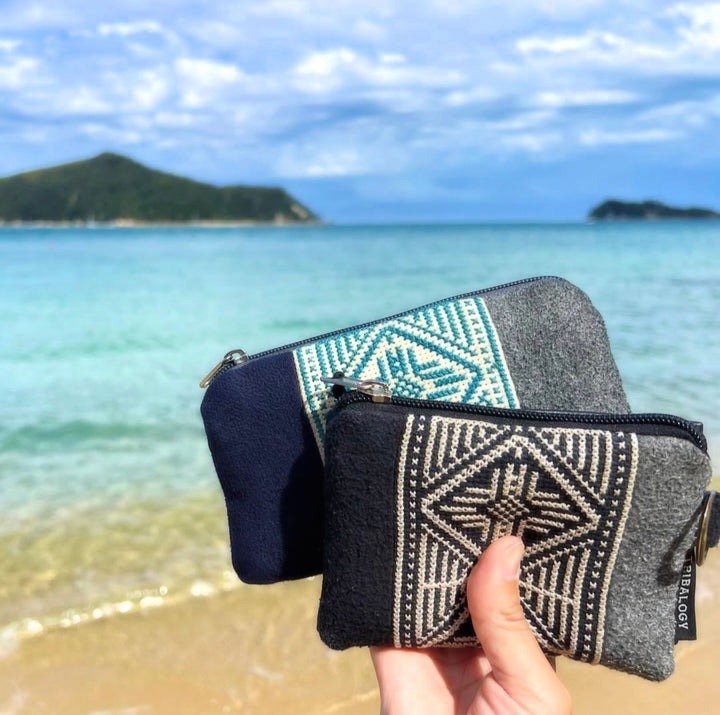 Multicolor Coin Case - Black