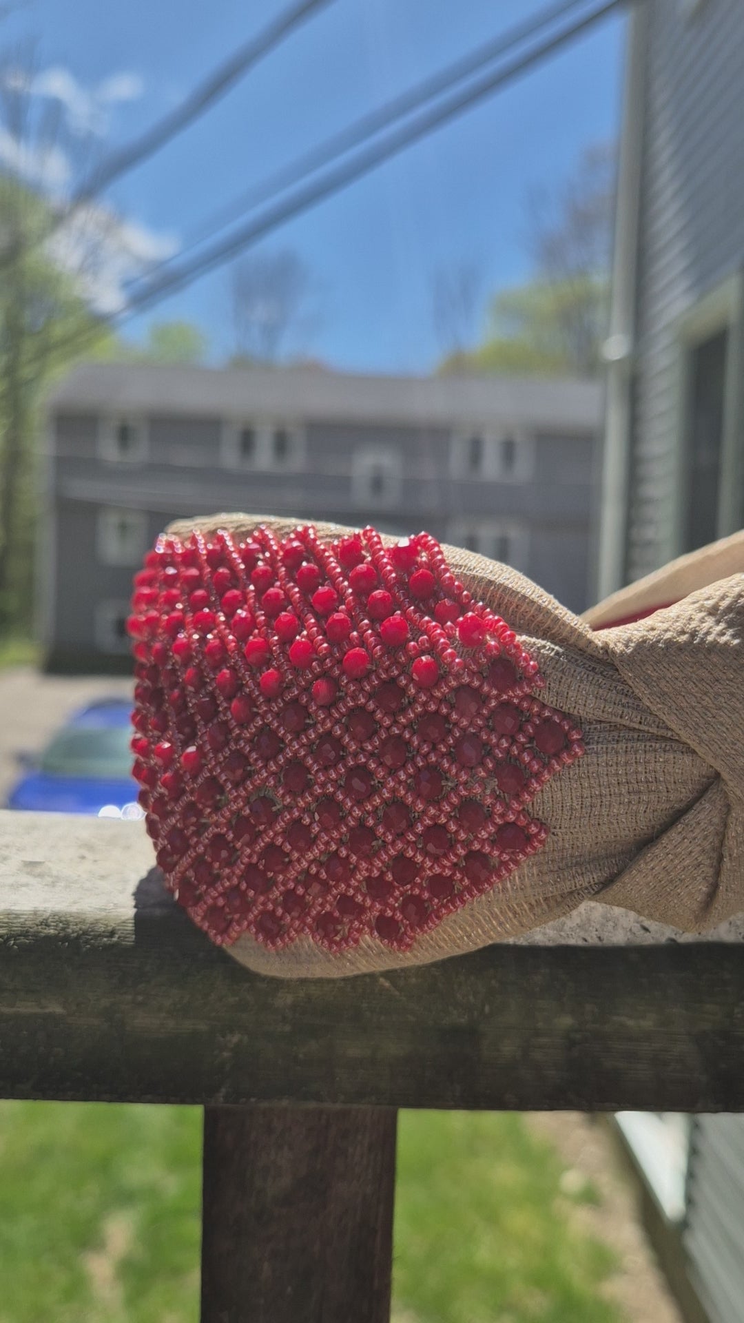 Red Drops Headband