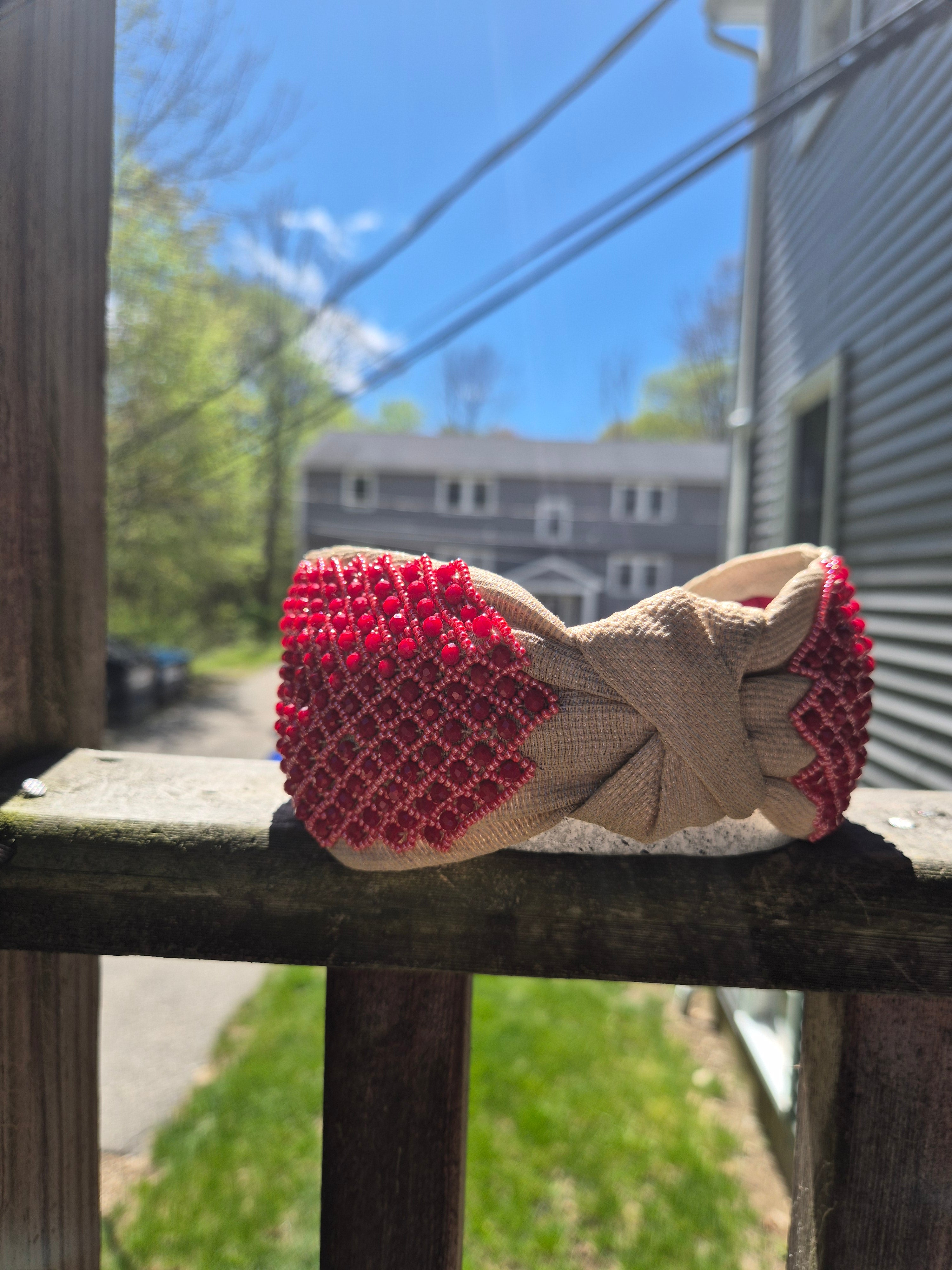 Red Drops Headband