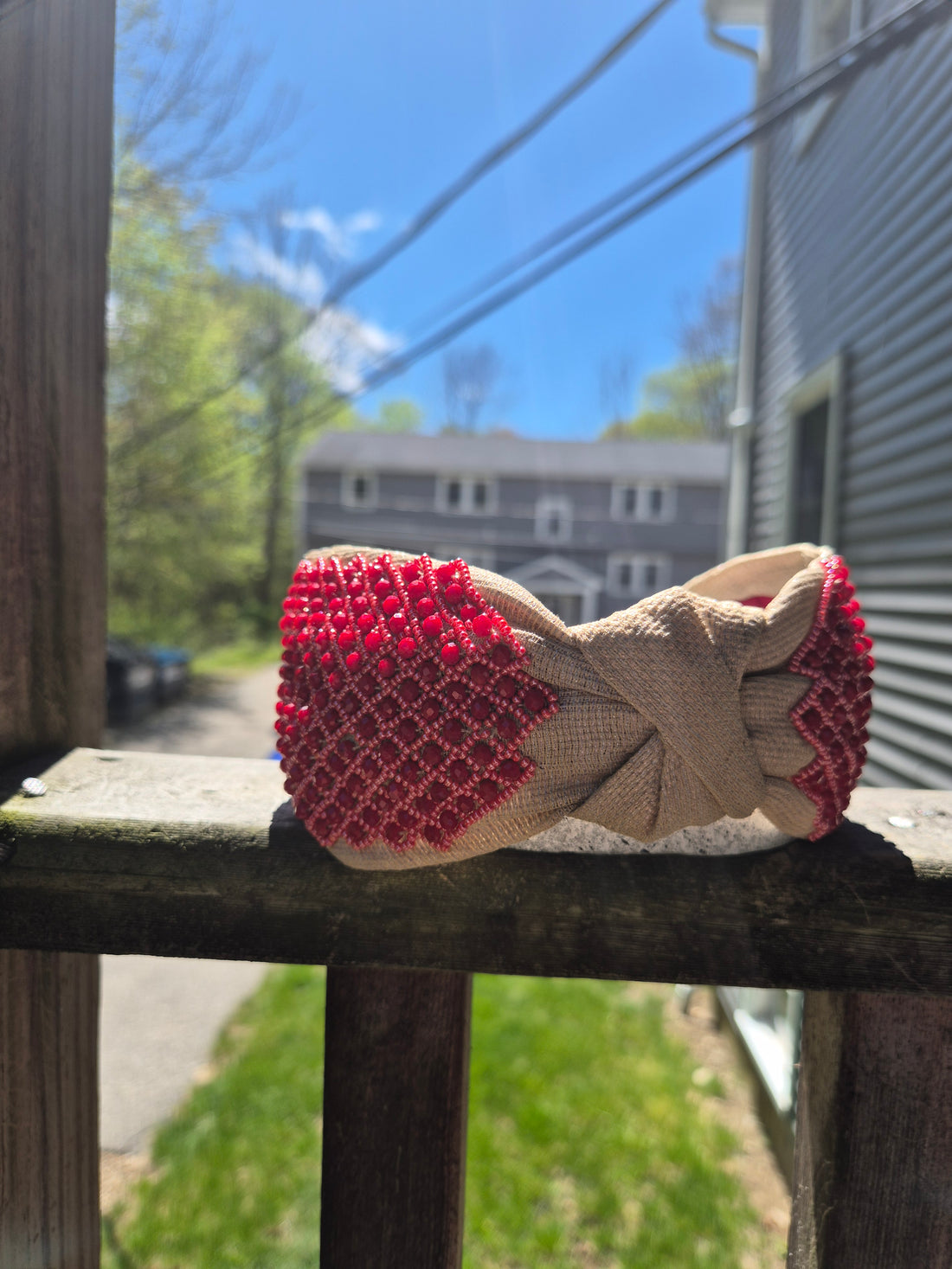 Red Drops Headband