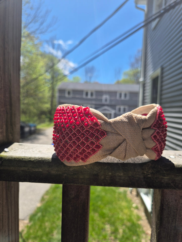 Red Drops Headband