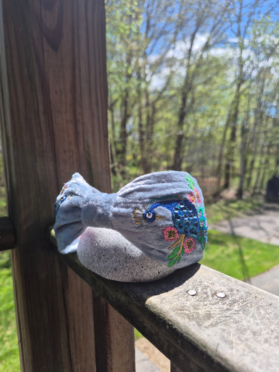 Peacock Garden Headband
